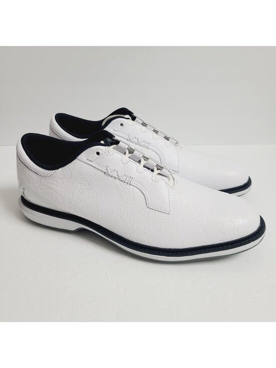 NEW Nike Air Jordan ADG 5 Golf Shoes FQ6642-102 Size 13 White main image 4